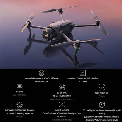 Next-Gen AirView Pro 4: Triple Camera Drone for Beginners & Pro-Level Shots